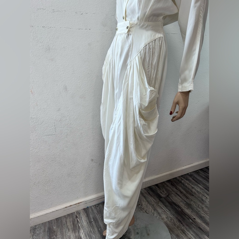 Rabbit Rabbit Rabbit Elegant White Jumpsuit - Picture 4 of 16